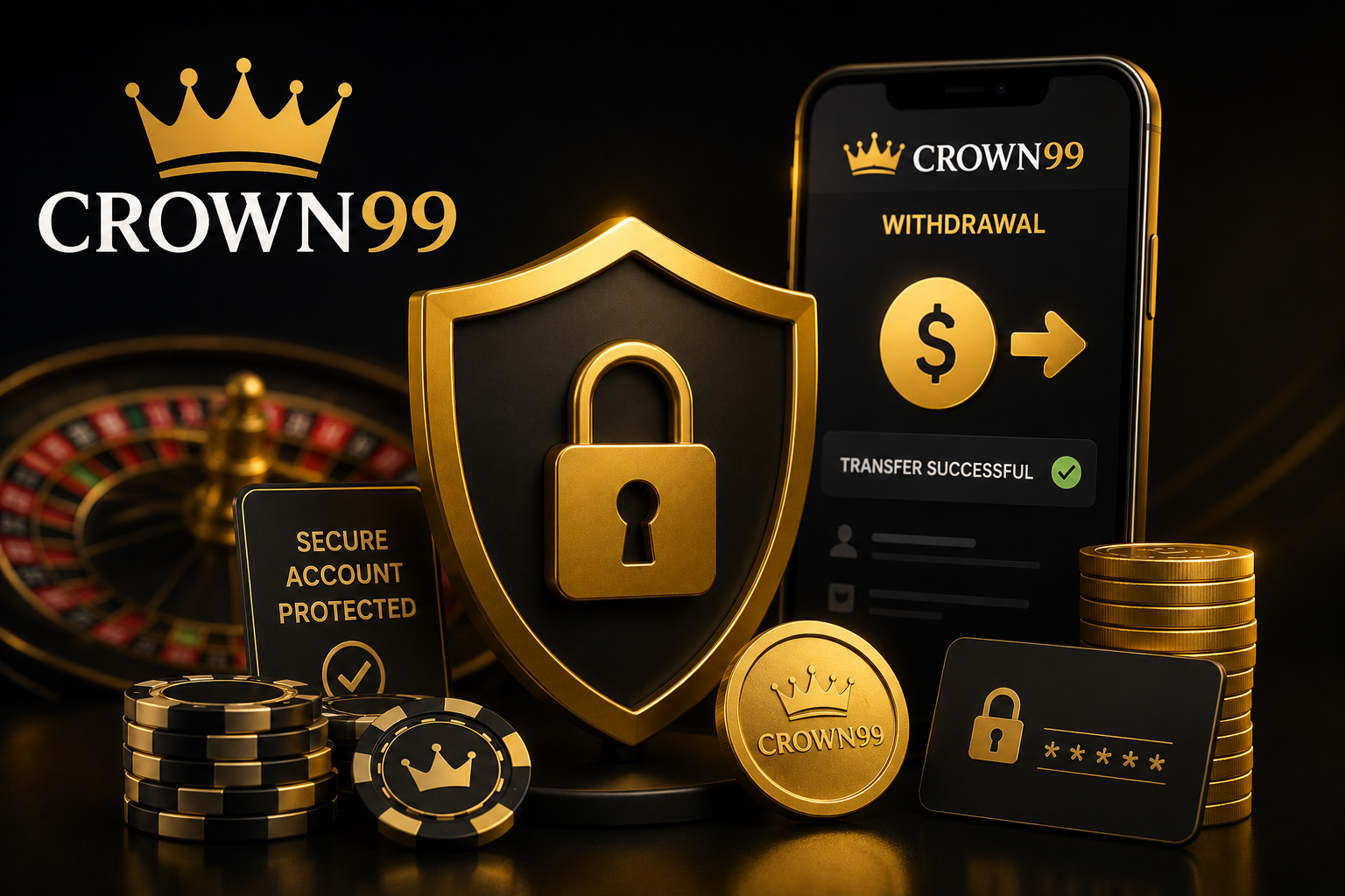 Crown99 - Protecting Your Crown99 Account and Withdrawing Funds - crown991