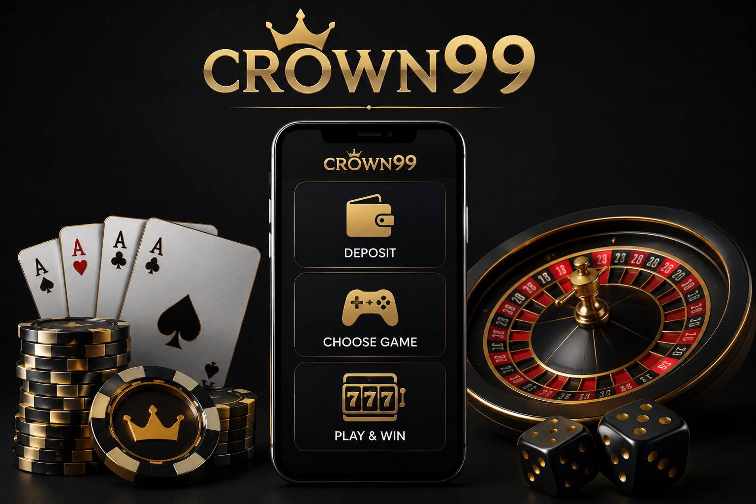 Crown99 - Making Your First Deposit and Choosing Games at Crown99 - crown991